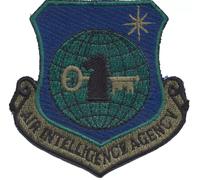 Distintivo patch ricamato Air Force Intelligence US Air Force in Europe