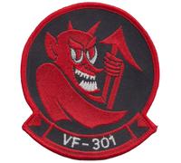Distintivo patch ricamato Fighter Squadron 301 VF-301 US Navy - ULTIMI POCHI