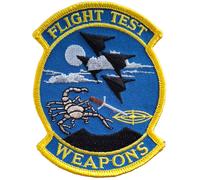 Distintivo patch ricamato Flight Test Weapons F-117 Nighthawk