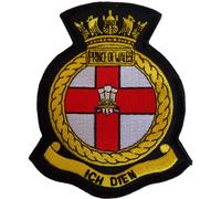 Distintivo patch ricamato HMS Prince of Wales Royal Navy - MOD LICENSED