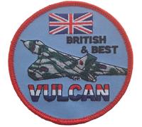 Distintivo patch ricamato RAF Hawker Vulcan - licenza ufficiale - ULTIMI POCHI