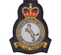 Distintivo patch ricamato RAF Hemswell Royal Air Force Station - ULTIMI POCHI