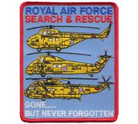 Distintivo patch ricamato RAF Search and Rescue Royal Air Force - MOD LICENSED