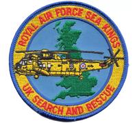 Distintivo patch ricamato RAF Search and Rescue Royal Air Force - MOD LICENSED