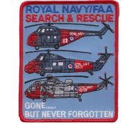 Distintivo patch ricamato RAF Search and Rescue Royal Navy - MOD LICENSED