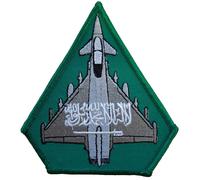 Distintivo patch ricamato RAF Typhoon bandiera verde Arabia Saudita - ULTIMI ...