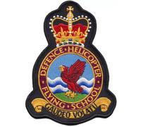 Distintivo patch ricamato scuola di volo elicottero difesa - LICENZA MODD