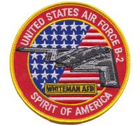 Distintivo patch ricamato stealth Spirit of America Whiteman AFB B-2 -...