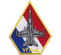 Distintivo patch ricamato Strike Fighter Squadron 2 US Navy - ULTIMI POCHI