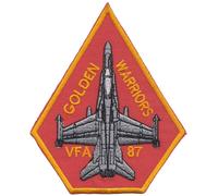 Distintivo patch ricamato Strike Fighter Squadron 87 US Air Force - ULTIMI POCHI