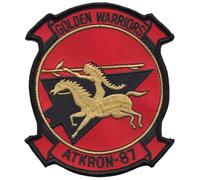 Distintivo patch ricamato Strike Fighter Squadron 87 VFA-87 US Navy -...