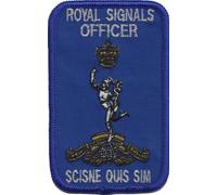 Distintivo patch ricamato ufficiale Royal Signals - licenza ufficiale -...