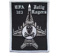Distintivo patch ricamato VFA-103 Strike Fighter Squadron 101 US Navy - ULTIM...