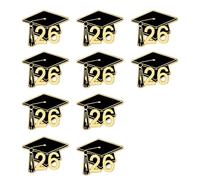 Distintivo per il conseguimento accademico 2026 laurea in lega di dottorato spilla per studenti ed educatori 25 mm versatile uso commemorativo distintivo, Misura unica, come descritto