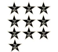 Distintivo per il conseguimento accademico 2026 laurea in lega di dottorato spilla per studenti ed educatori 25 mm Uso versatile Doctor Cap Academic, One Size, come descritto