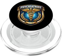 Distintivo per psichiatra, psichiatria, medico, medico Caduceo, MD PopSockets PopGrip per MagSafe