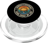 Distintivo retrò, mi chiedo se le empanadas pensino a me, cibo PopSockets PopGrip per MagSafe