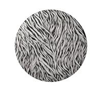 Distintivo rotondo con stampa bianca nera - Design in latta resistente con stampa su un solo lato, perfetto per regali personalizzati e decorazione di abbigliamento, Misura unica