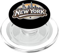 Distintivo souvenir per una vacanza a New York: viaggio nella città di Stato PopSockets PopGrip per MagSafe