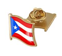 Distintivo Spilla Bandiera Di Porto Rico Spille Novità Classiche Con Stampa Di Parole Con Bandiera Di Cristallo Spilla Distintivo In Stile Nazionale Patriottico Accessori Moda Matrimonioandiera