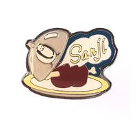 Distintivo spilla bonus pre-ordine giochi Sanji One Piece Game Boy Advance da...