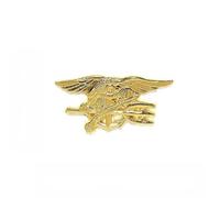 Distintivo US NAVY SEALS Trident Gold Made in USA, Metallo