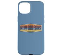 Distintivo vintage retrò di New Orleans, design pulito e Custodia per iPhone 15 Plus