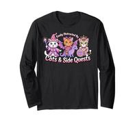 Distratto da Gatti e missioni secondarie Cat Hero Dragon Princess Maglia a Manica