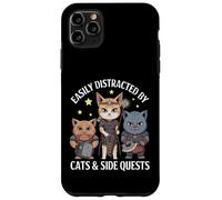Distratto da Gatti e missioni secondarie Elfo Orco Nano Cat Heroes Custodia per iPhone 11 Pro Max