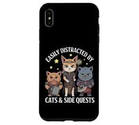 Distratto da Gatti e missioni secondarie Elfo Orco Nano Cat Heroes Custodia per iPhone XS Max
