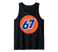Distressed 67 Six Seven Internet Meme Gamer - Grafica Umoristica Canotta
