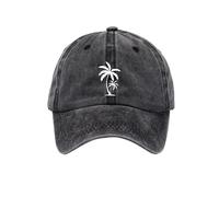 Distressed Baseball Cap Papà Cappelli per Uomo Donna Cotone Lavato Trucker Cappello Regolabile Profilo Caps Personalizzato Baseball Caps, Nero , Taglia unica