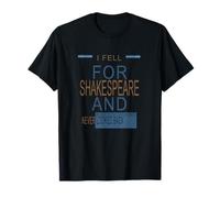 Distressed Fell Shakespeare Non Si è mai guardato Indietro Meme umoristico Maglietta