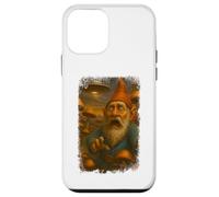 Distressed Gnome UFO Selfie With Funny Invasion Alien Humor Custodia per iPhone 12 mini