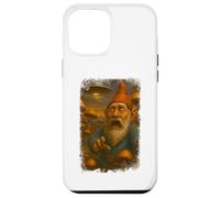 Distressed Gnome UFO Selfie With Funny Invasion Alien Humor Custodia per iPhone 12 Pro Max