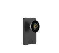 Distressed I Live Here Now OTTER Baseball Carino Animale PopSockets PopWallet per MagSafe