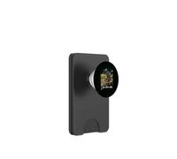 Distressed I Live Here Now SLOTH Baseball animale carino PopSockets PopWallet per MagSafe