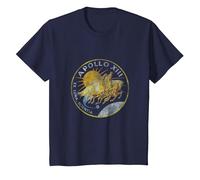 Distressed Missione Apollo 13 della NASA Maglietta, Bambini, Navy, 10 Anni