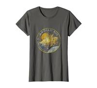 Distressed Missione Apollo 13 della NASA Maglietta, Donna, Asfalto, 3XL