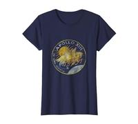 Distressed Missione Apollo 13 della NASA Maglietta, Donna, Navy, XXL