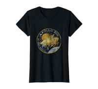 Distressed Missione Apollo 13 della NASA Maglietta, Donna, Nero, XL
