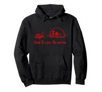 Distressed Yeah I'm Fine, Annegamento Skull, Tutto va Bene Felpa con Cappuccio