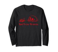 Distressed Yeah I'm Fine, Annegamento Skull, Tutto va Bene Maglia a Manica
