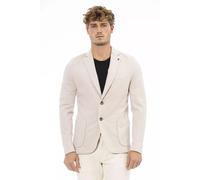 Distretto12 Beige Cotton Blazer - IT46 | S