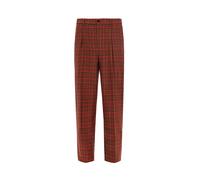 Distretto12 Pantaloni con piega frontale 'Ban T. Velazquez' ruggine / marrone scuro / bianco Uomo - Abbigliamento - Occasioni - Matrimonio - Per gli invitati al matrimonio - Pantaloni - Pantaloni da c