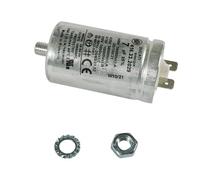 Distri+ - Condensatore per asciugatrice multi-modello originale 7uF - Compatibile con Ariston, Creda, Crusader, Hotpoint, Indes
