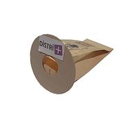 Distri+ - Sacchetto per aspirapolvere compatibile AKA - EIO AB500 - CHROMEX CH258, CH276 - EIO HSS 20/3 - OMEGA HSS 20/3... - Sacchetto da 10 sacchetti di carta