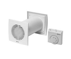 Distribuitore D'Aria Calda Ø100mm / 4" Con Termostato Scambiatore Di Aria Calda