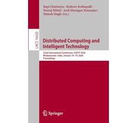Distributed Computing and Intelligent Technology: 22nd International Conference, ICDCIT 2026, Bhubaneswar, India, January 16-19, 2026, Proceedings
