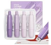 Distributeur Colle Adhésive - 4.53 Inches ABS Rouleau Bricolage | 11.5 cm Rubans Colle Lot 4 Pièces - Application Propre et Facile pour Scrapbooking Papier Cartes Photos